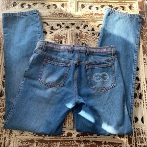 Escada Embellished Jeans